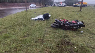 Motociclista morre após bater em poste entre Itaporã e Dourados