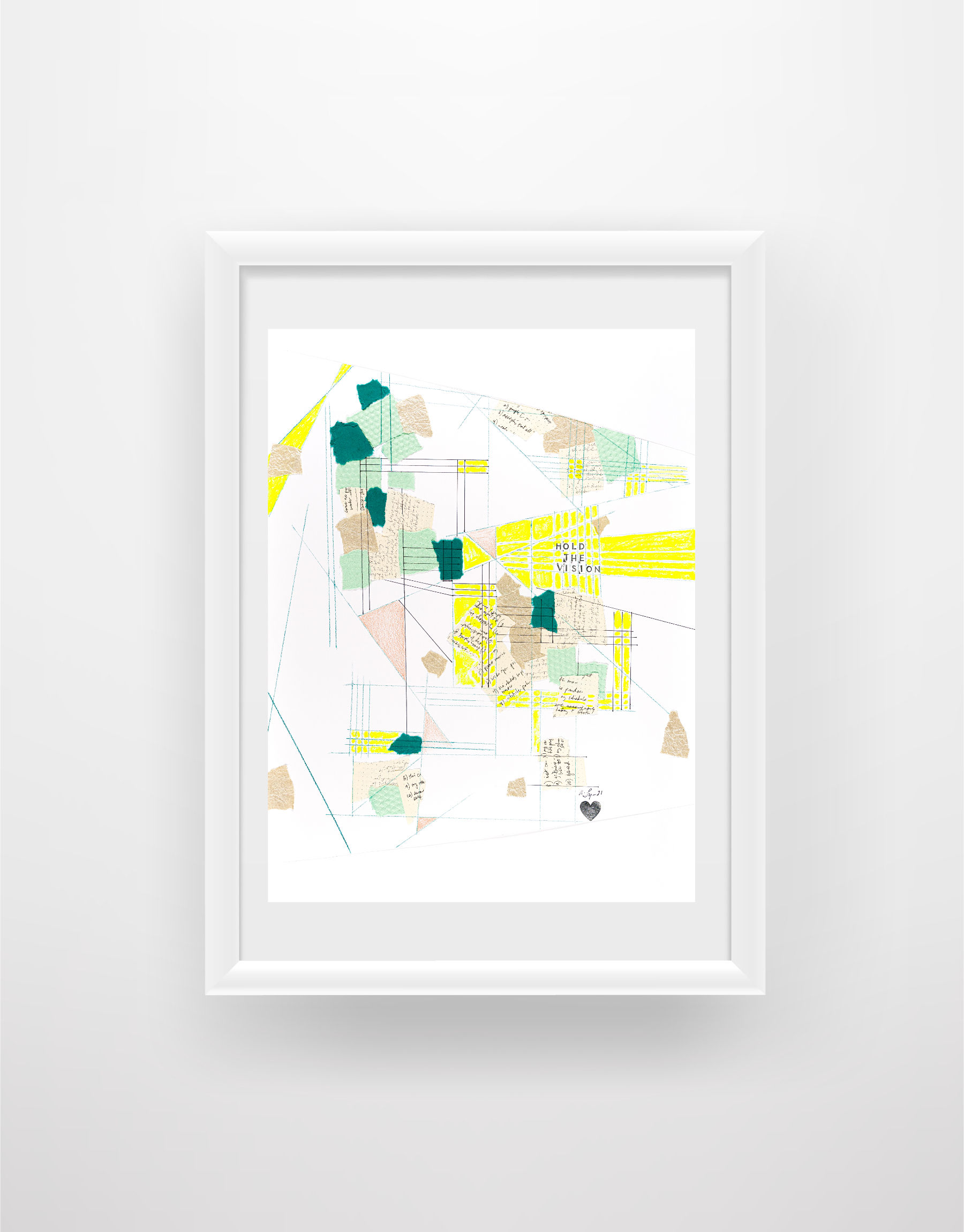 "Hold the Vision" Print