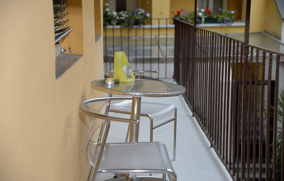 Ferienwohnung 1, Balkon