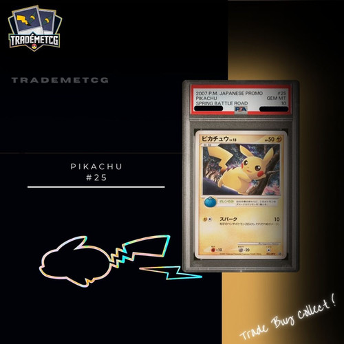 Pokemon【PSA 10】Pikachu [Spring Battle Road] #25/DP-P Pokemon