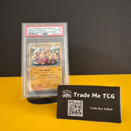 おきがえピカチュウ PSA10 Cosplay Pikachu Auction Prices Realized Tcg Cards 2014 POKEMON JAPANESE XY