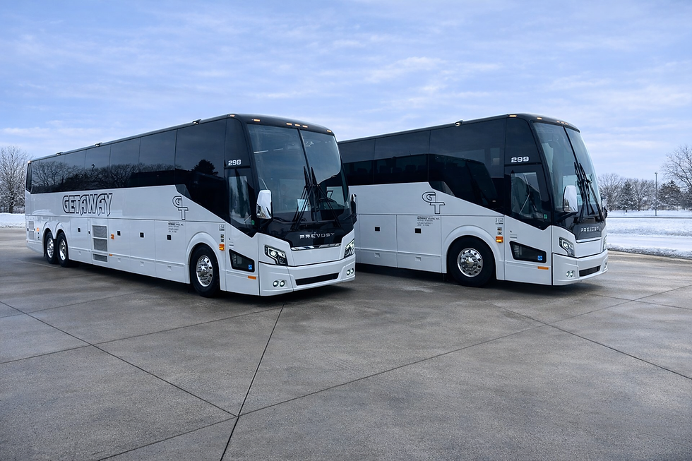 Getaway Tours Fleet