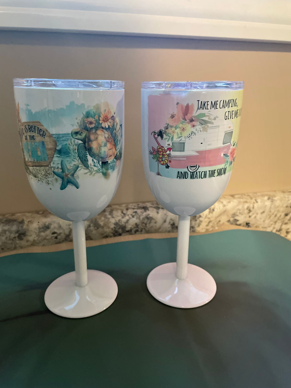 Thumbnail: Metal Wine Glass