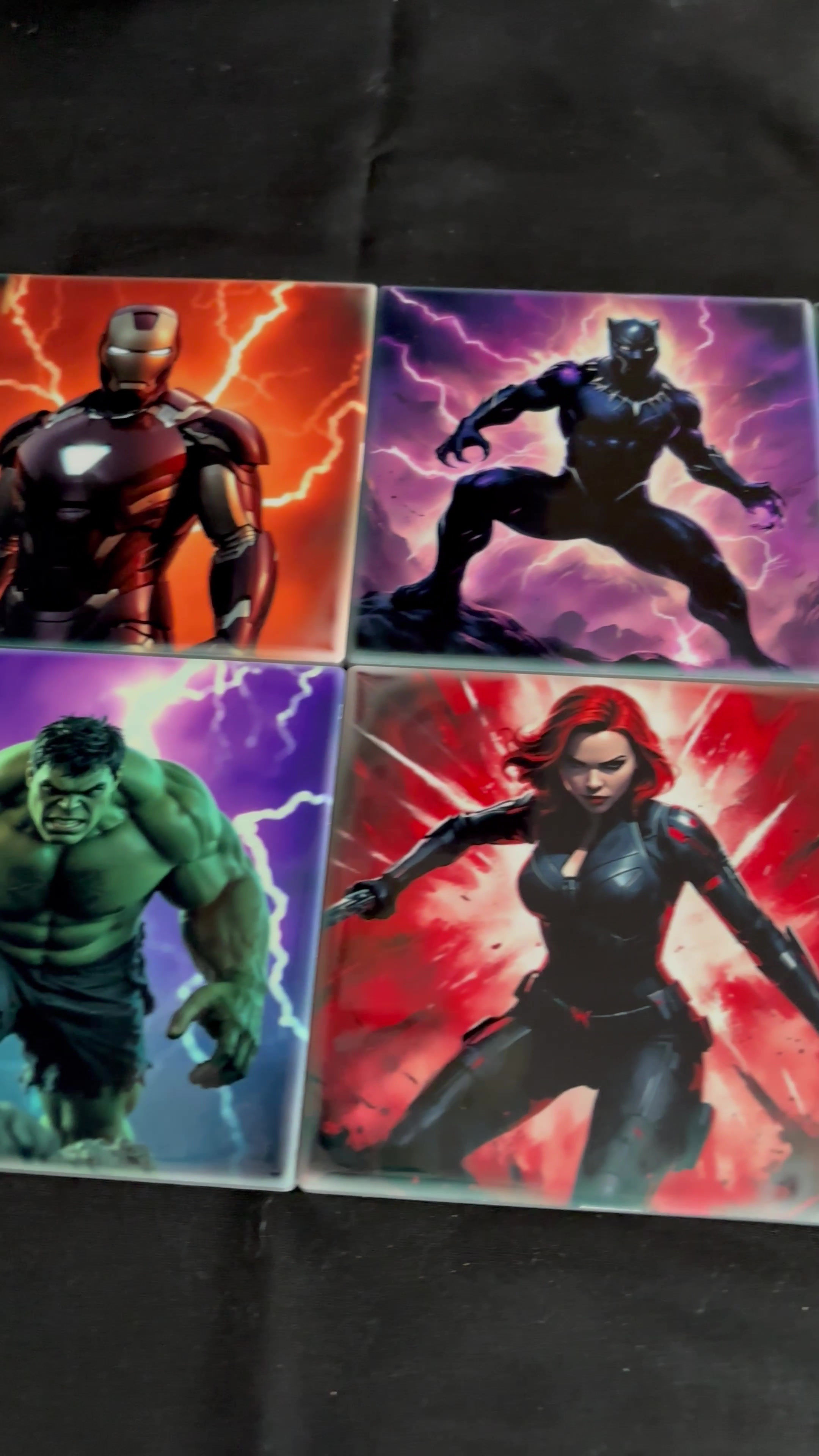 Superhero Coasters