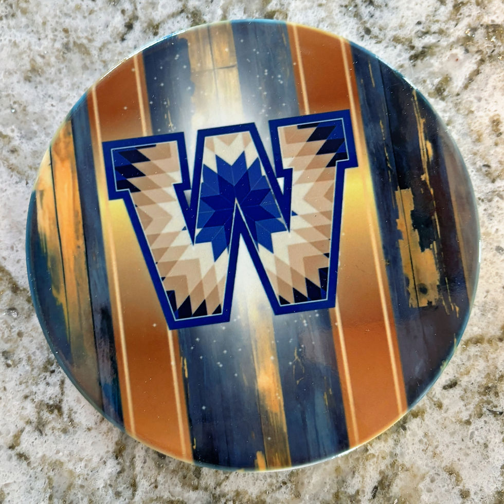 Thumbnail: Winnipeg Blue Bombers Ceramic Coasters