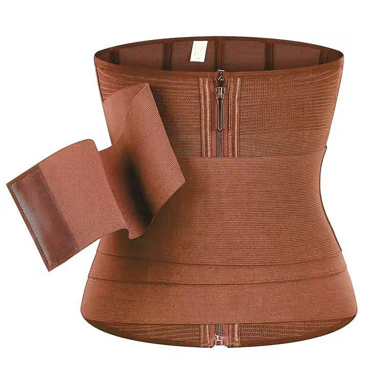 Miniature : Corset Gainant Sculptant Zippé – Taille Fine Instantanée