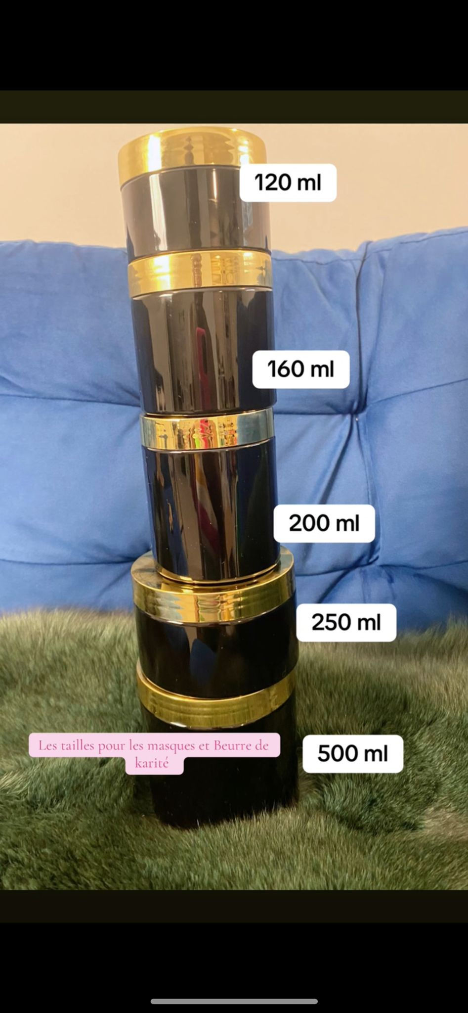 Miniature : Beurre de Karite  avec huiles pour vergeture