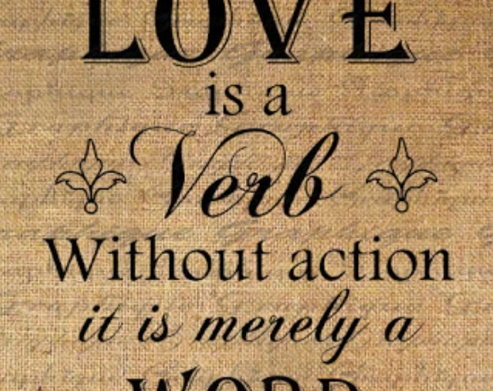 Love in Action...