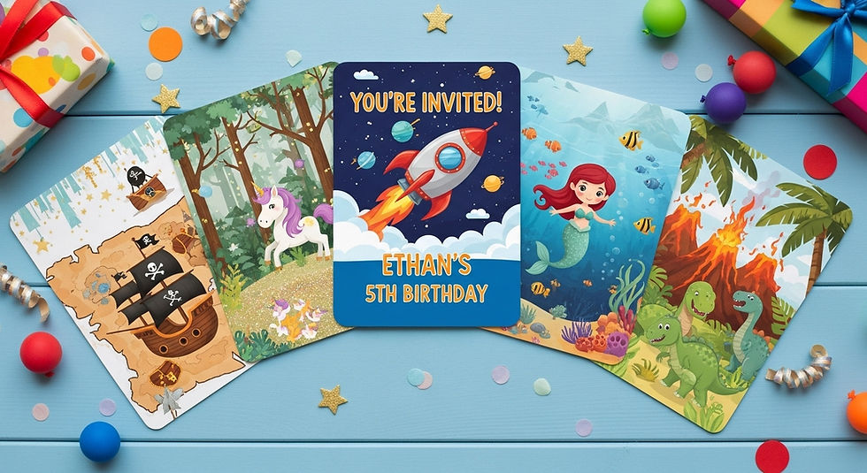 Child Birthday Invitation: Making Little Celebrations Extra Special