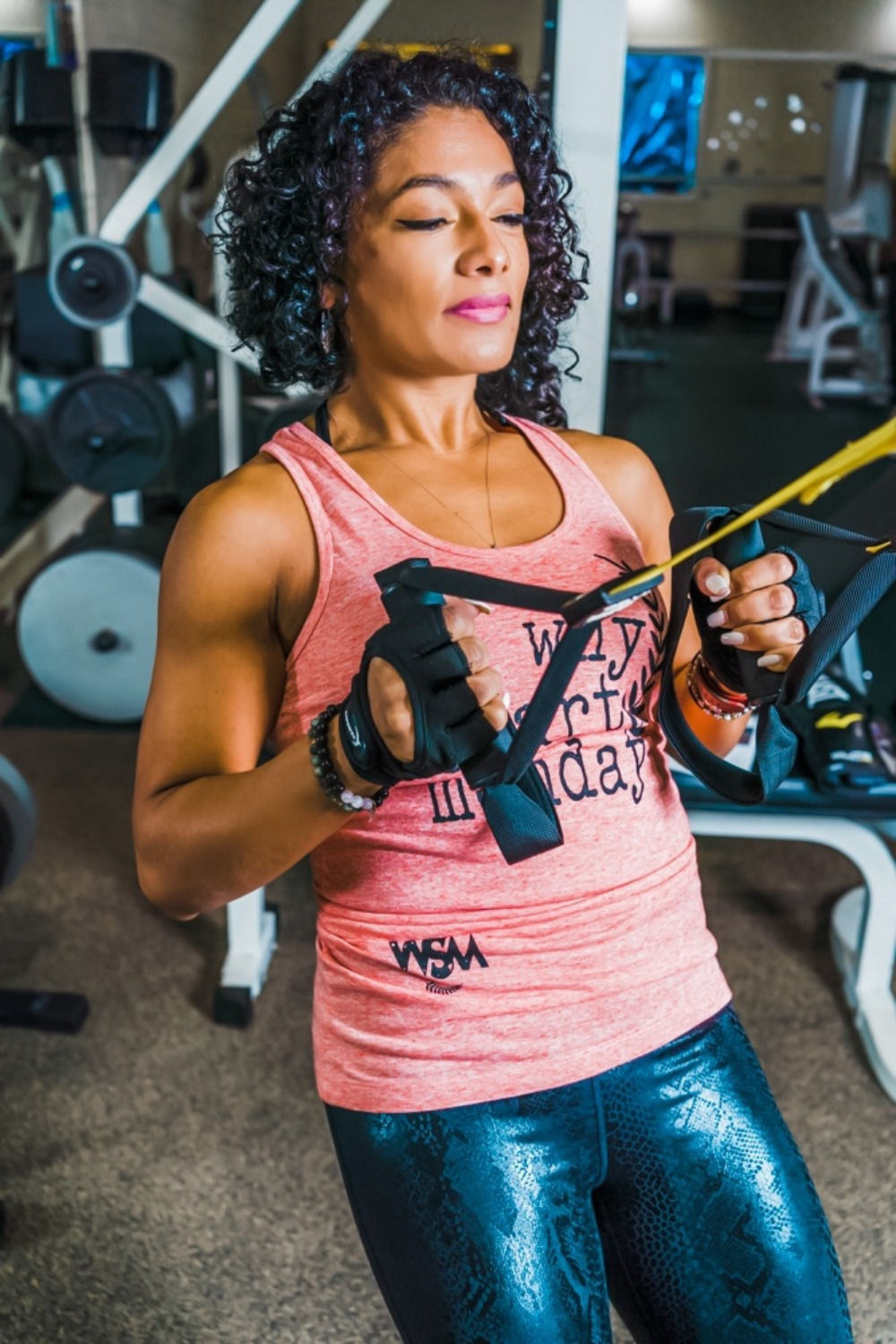 Slim Fit Racerback Tank