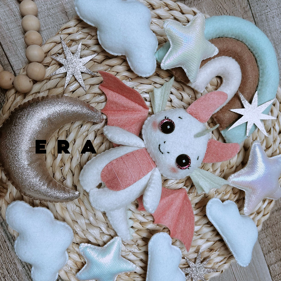Thumbnail: Dragon Set PDF Pattern. Stuffed Animal Pattern. Cute Dragon Plush. DIY Felt Toys