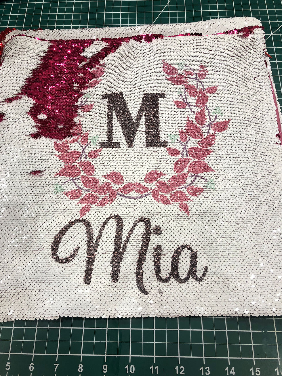 Thumbnail: Custom Flip Sequin Pillow