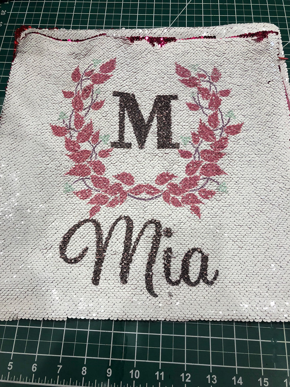 Thumbnail: Custom Flip Sequin Pillow