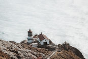 Lighthouse by the Ocean