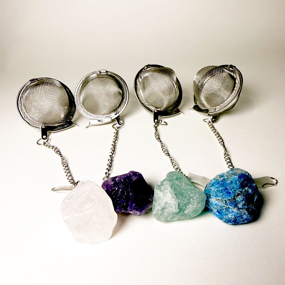 Thumbnail: Herbanizm Crystal Tea Infuser – Brew Your Herbs with Intention