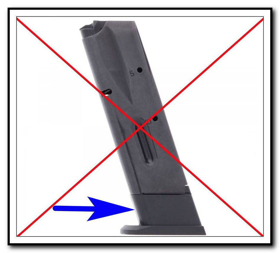 Thumbnail: SIG P229 P228 - Billet Aluminum Base Pad