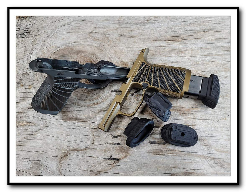 Thumbnail: Wilson Combat Style Sig Sauer P365 XL Pinky Extension ADAPTER for 10rd Magazines