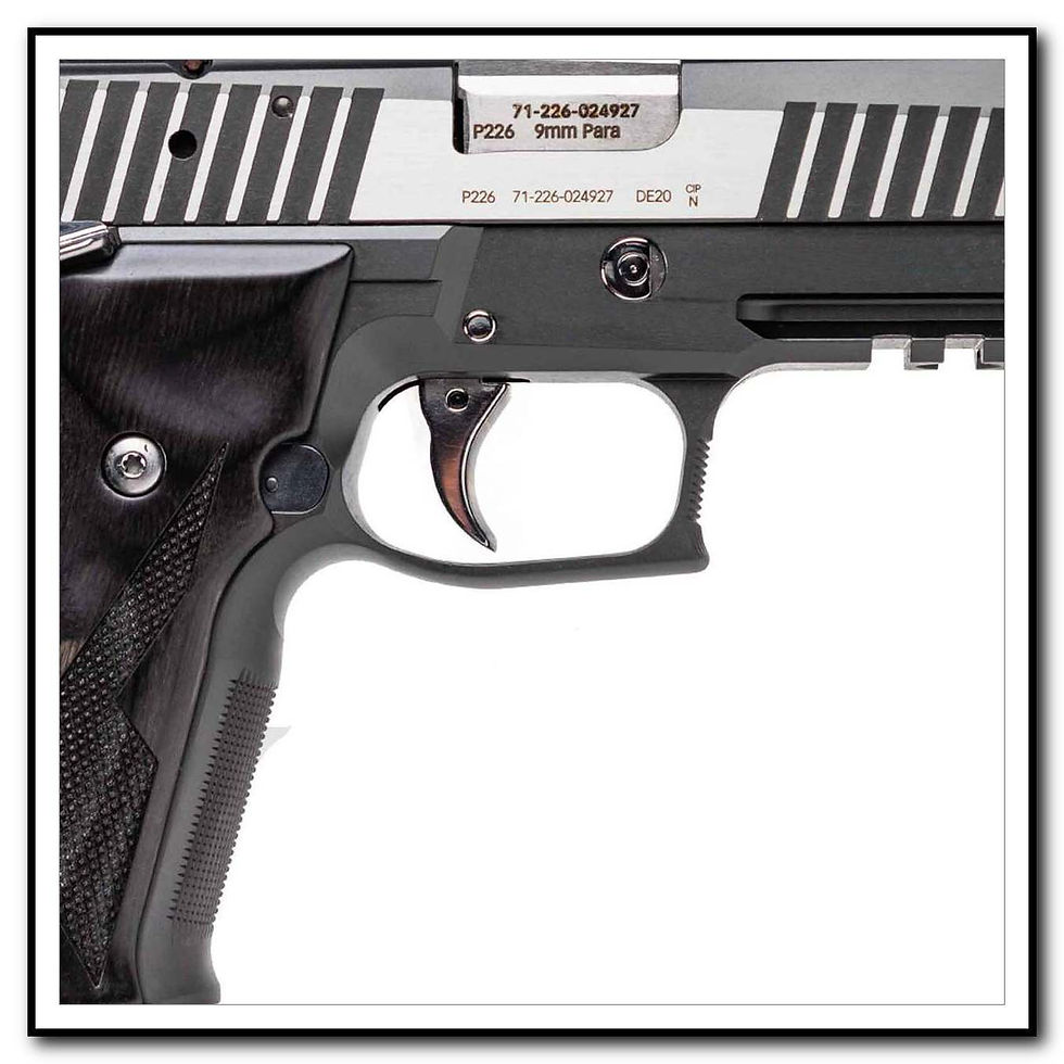 Thumbnail: Sig Sauer X-SHORT Black & White  - 40 s&w  - very rare!