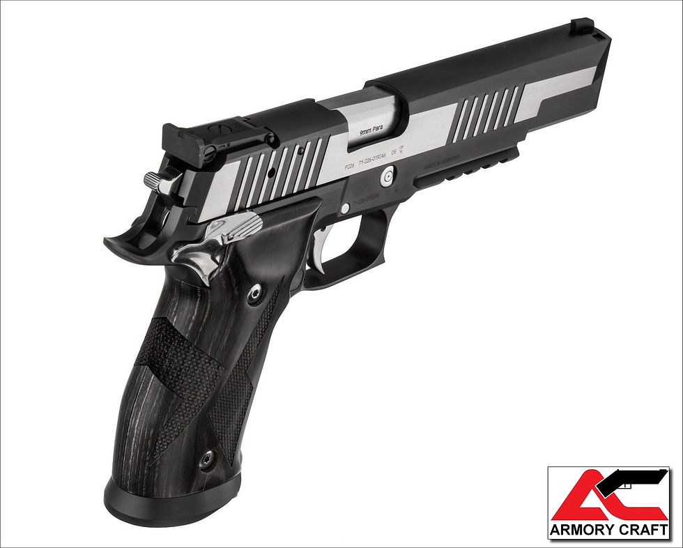 Thumbnail: Sig Sauer X6 P226 X-Six Black & White - 9 mm - RARE !