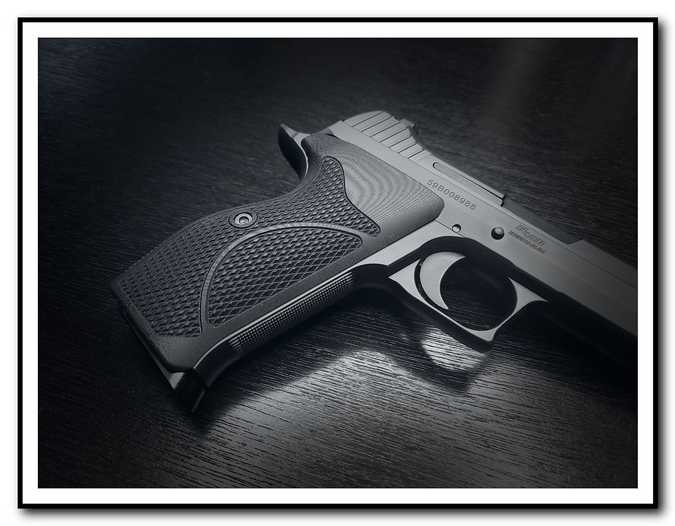 Thumbnail: SIG P210 G10 Grips - Armory Craft - For US P210 Target & Standard - BLACK