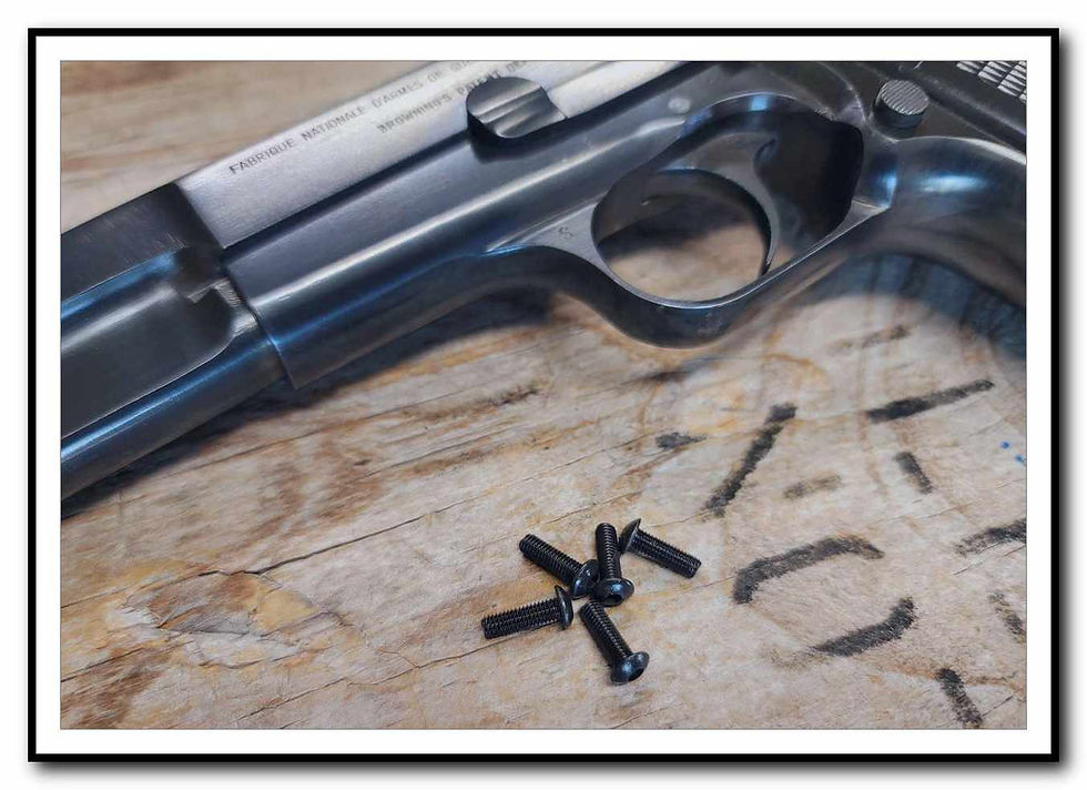 Thumbnail: Browning Hi Power Hex Drive Grip Screws