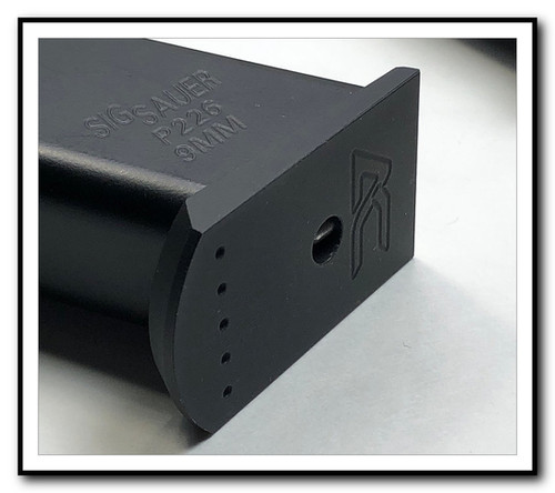 SIG P226 - Plus Zero - 15/17rd - Billet Aluminum SIG 226 Base Pad
