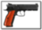 Thumbnail: CZ 75 Aluminum Grips - Shadow 2 - LONG