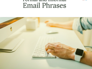 Formal and Informal Email Phrases – from Greetings to Closing Phrases