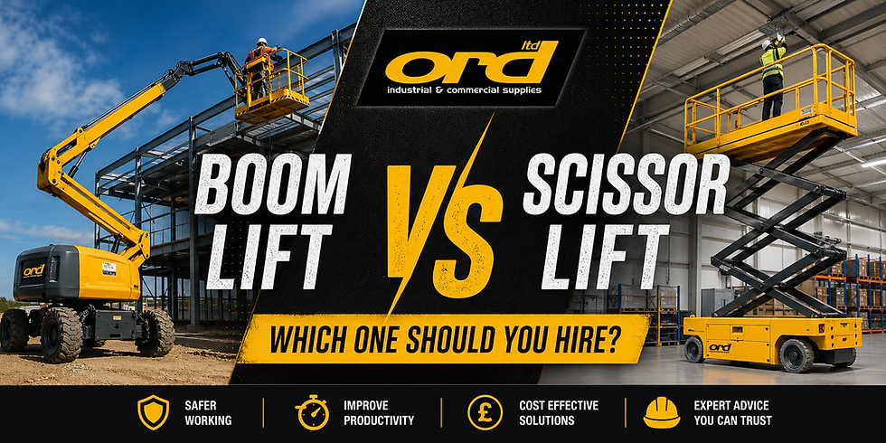 Boom Lift vs Scissor Lift