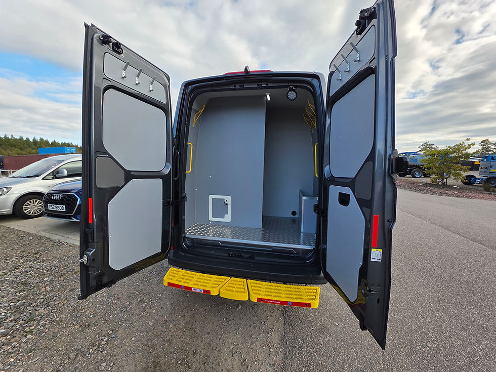 Back Entrance for the Welfare Van