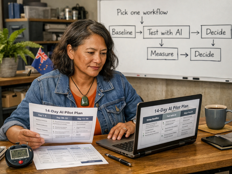 New Zealand Business Owner 14 day AI plan
