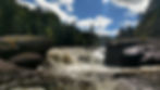 Sandstone Falls on the Black River Scenic Byway near North Ironwood Acres resort