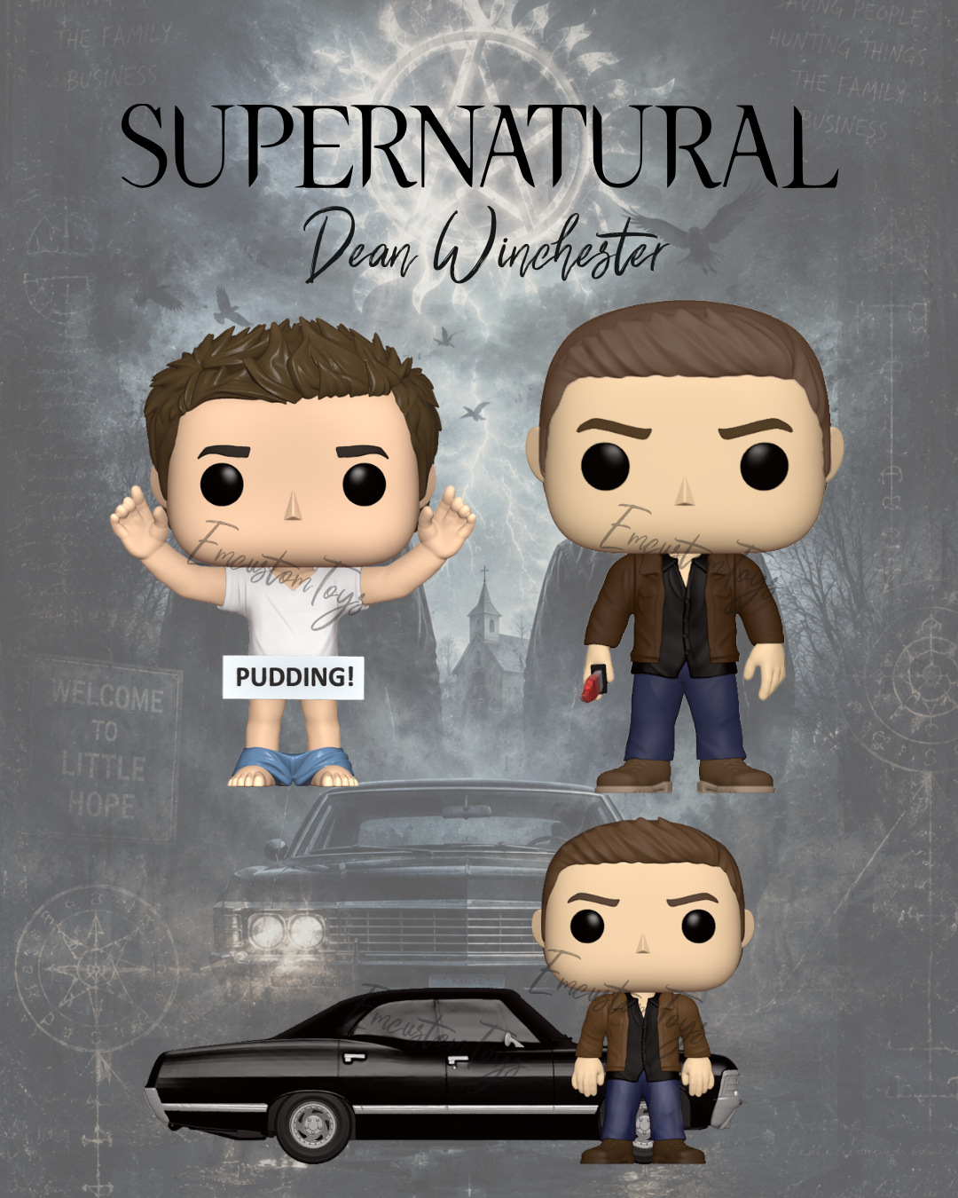 Figurine Custom 3D - Supernatural