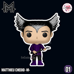 MATTHIEU CHEDID -M- FUNKO POP 3D EDITION 01