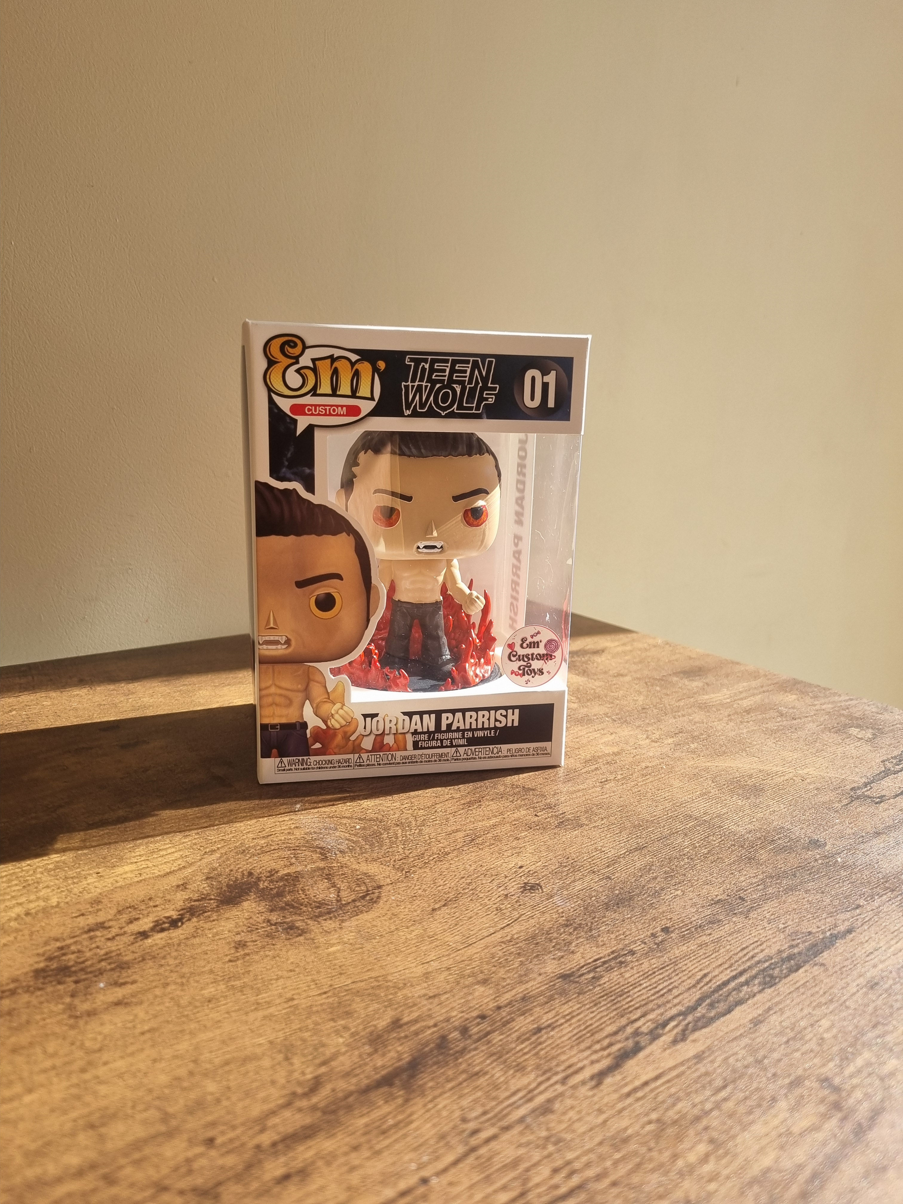  Figurine 3D - Jordan Parrish  - Tenn Wolf