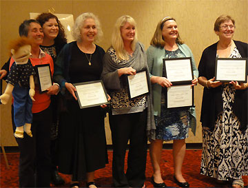 Susan Aaron becoming an ASGPP Fellow, 2013