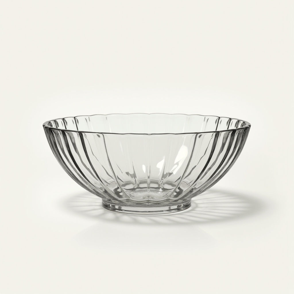 Glass Fruit Bowl