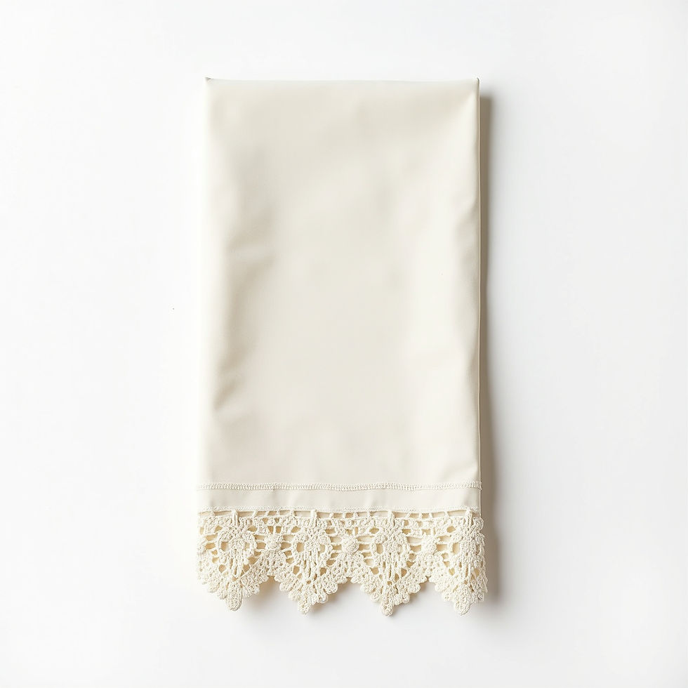 Lace Trimmed Napkins