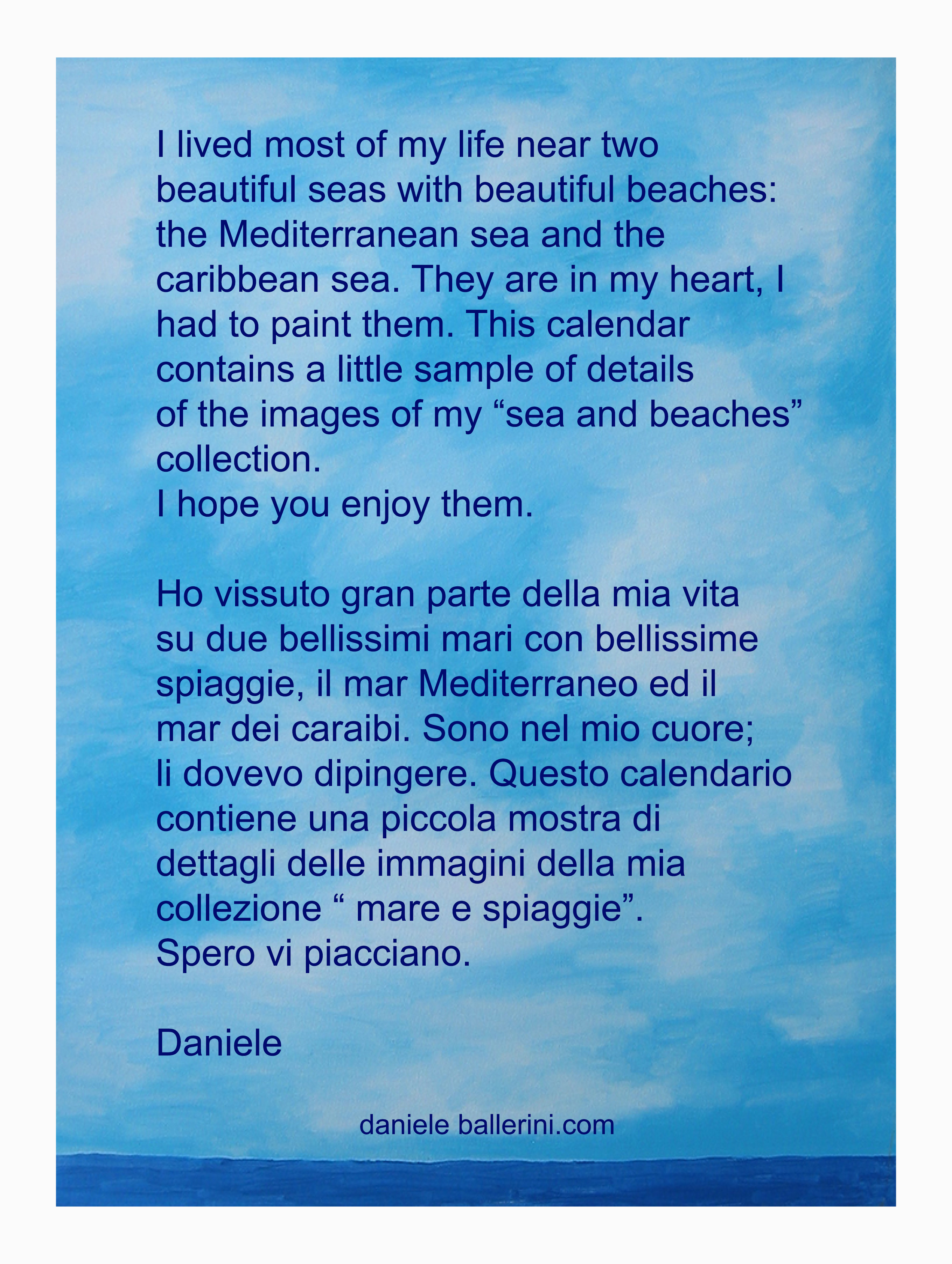Sea and beaches 2020 last page