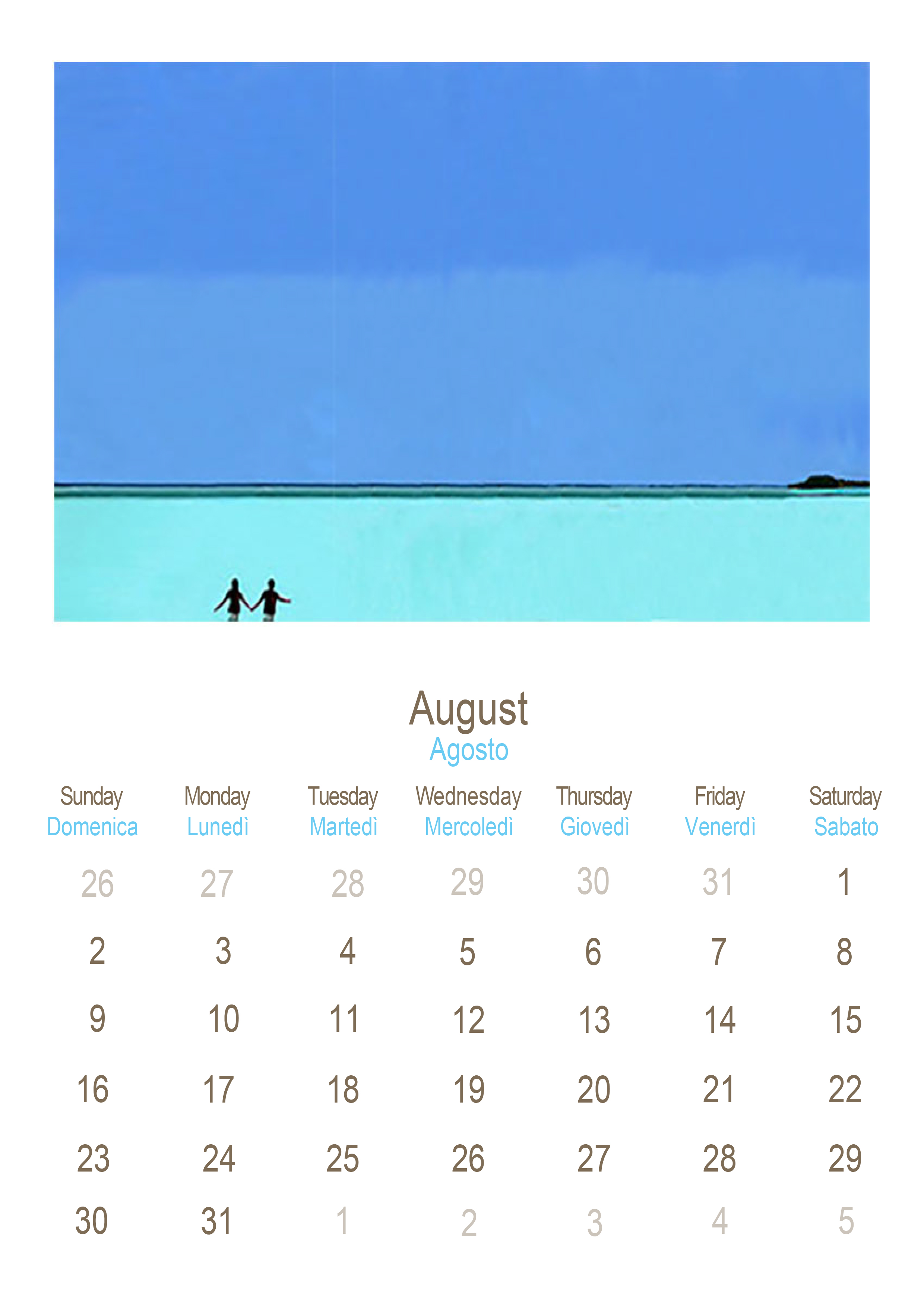Sea and beaches 2020 August