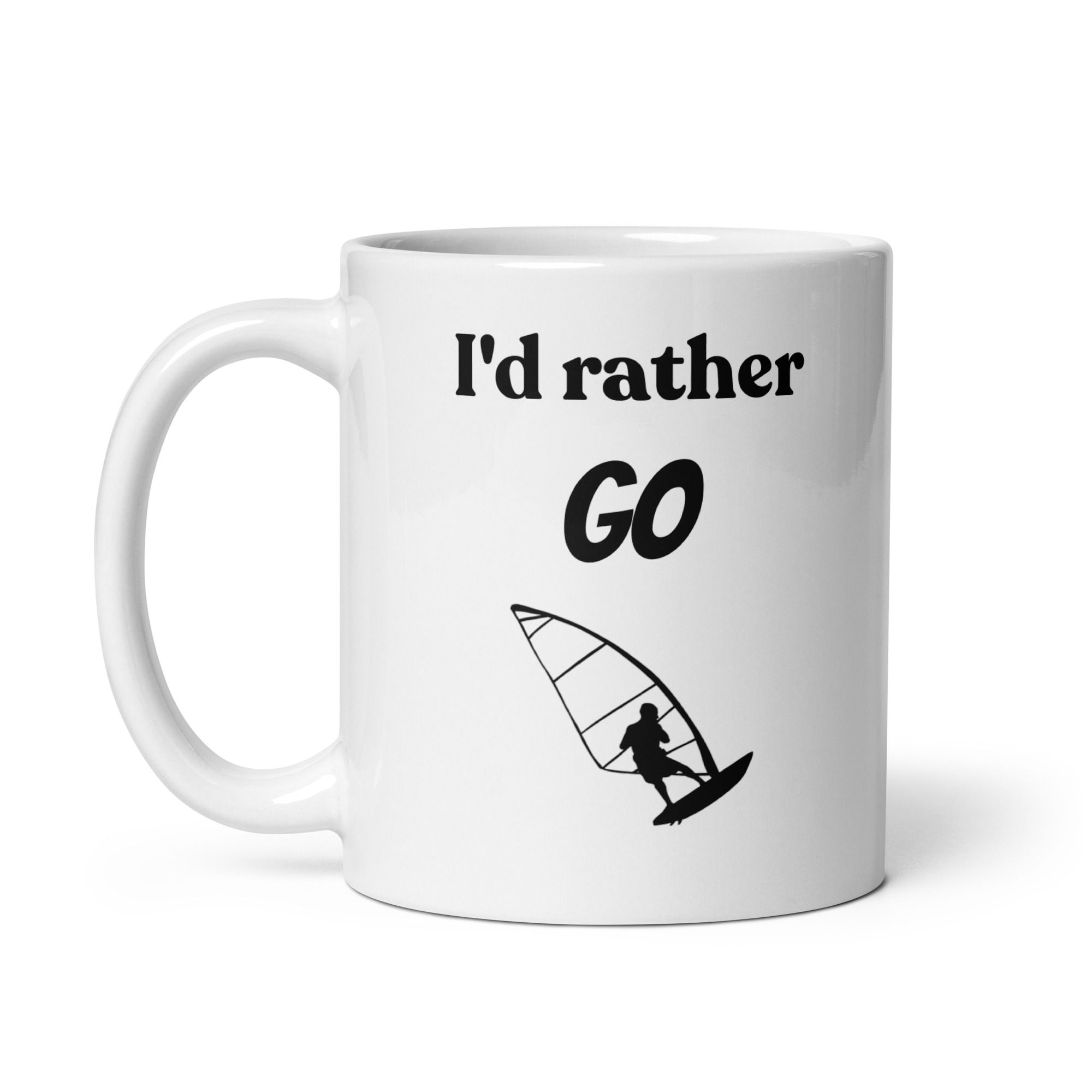 I'd rather Windsurf Mug