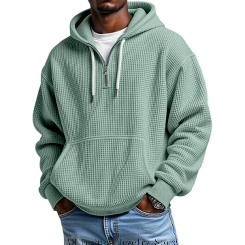 Thumbnail: Quarter-Zip Pullover Sweatshirt — Autumn Winter