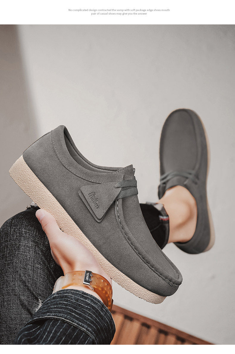 Thumbnail: Slip-On Casual Shoes — Khaki Moccasin