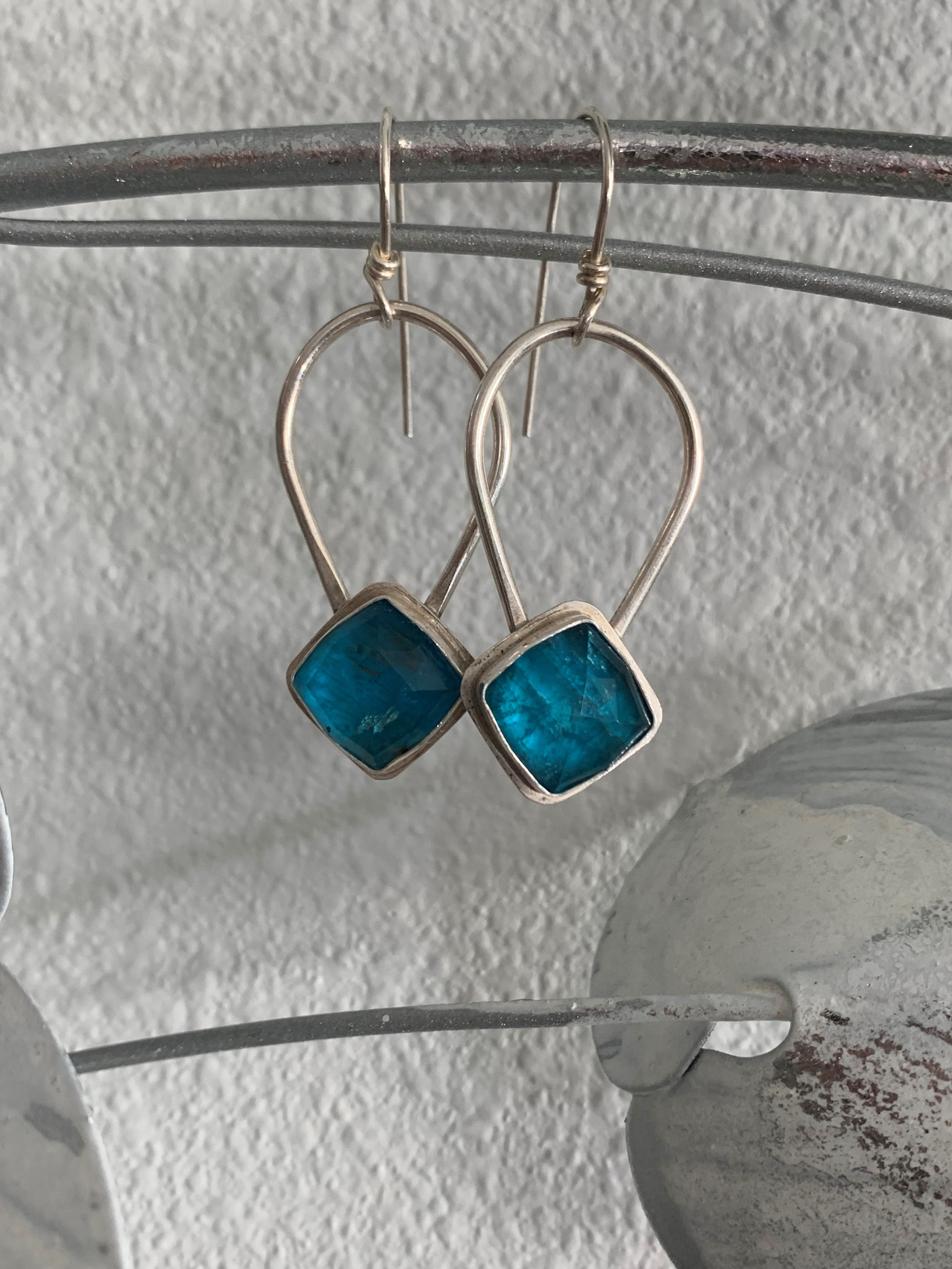 Apatite Gemstone Earrings