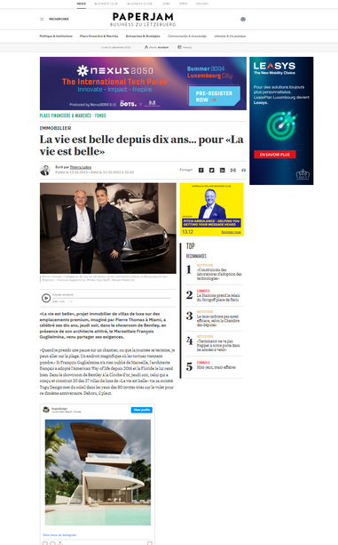 TOGU Design in the news 