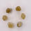 Thumbnail: Rutilated Quartz points standing in a circle from above x6