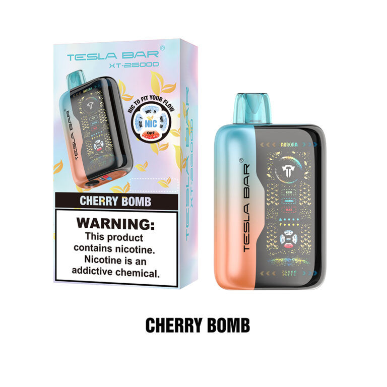 Thumbnail: Tesla Bar XT-26000 Puff (ice or nic control)