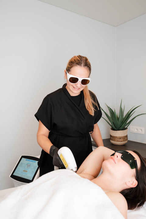 Permanente Laserontharing Oksel - bikini - benen