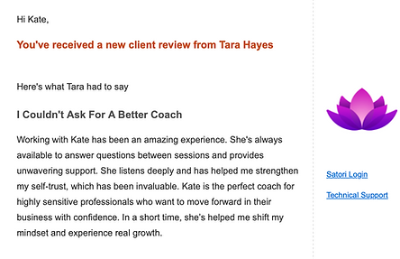 Kate Carter HSP Coach
