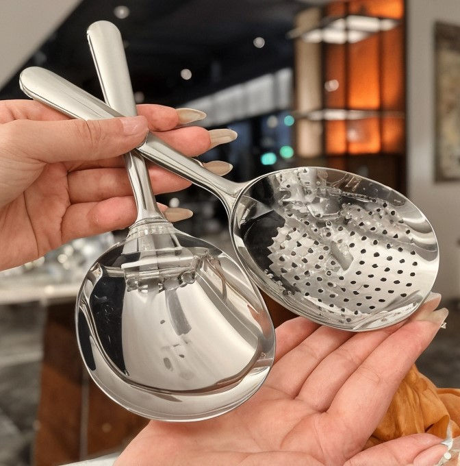 Thumbnail: PurePrep Stainless Cooking Spoons (Set of 2)